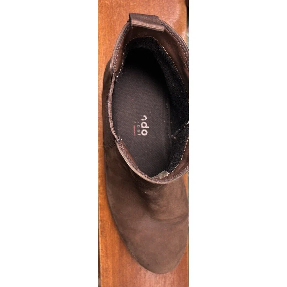 Blondo Men's  Waterproof Short Brown Suede Boots Oxford Style Size US 8